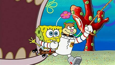 Spongebob Schwammkopf S02e20b Sandy Spongebob Und Der Wurm Sandy