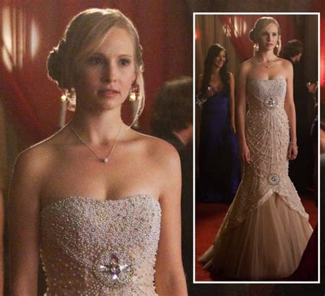 Wornontv Carolines Prom Dress On The Vampire Diaries Candice Accola