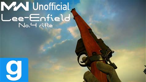 Garry S Mod Mw Unofficial Lee Enfield No Rifle Swep Showcase Youtube