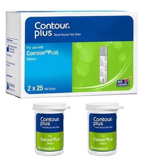 Contour Plus Blood Glucose Test Strips At Rs Box Blood Glucose