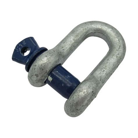 Material Alloy Steel 35 Ton D Shackle Screw Pin Type For Industrial