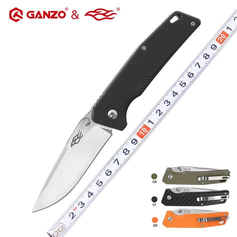 Ganzo FB7601Firebird FBKNIFE 58 60HRC 440C G10 Or Carbon Fiber Handle