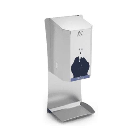 Sleek Wall Mounted Hand Sanitizer And Sink Touch Free Hygiene Solution