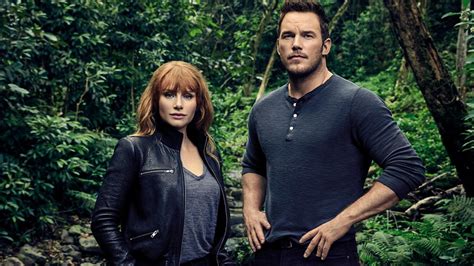 Chris Pratt And Bryce Dallas Howard Jurassic World Fallen Kingdom