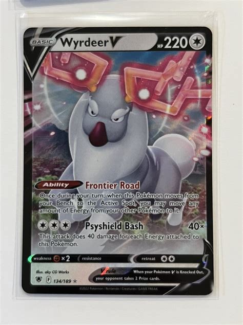 Wyrdeer V 134189 Astral Radiance Ultra Rare Pokemon Pack Fresh