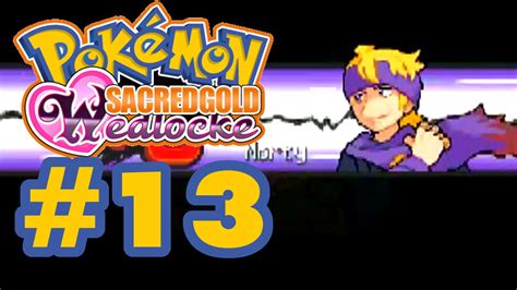 Pokémon Sacred Gold Wedlocke Episode 13 Vs Gym Leader Morty [rematch] Youtube