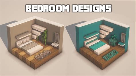 Minecraft Modern Bedroom Designs