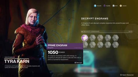 How to Open Prime Engrams In Destiny 2 - GameTaco