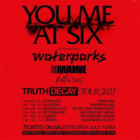 You Me At Six Announce Truth Decay Uk Tour For February Stereoboard