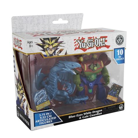 Super Impulse 5502b Yu Gi Oh Highly Detailed Articulated Figures Set Includes 3 75 Inch Blue