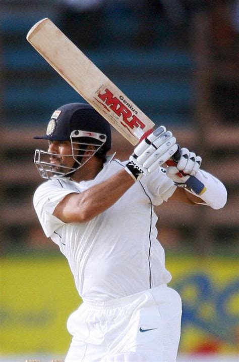 Sachin Tendulkar Eases One Through The Off Side ESPNcricinfo