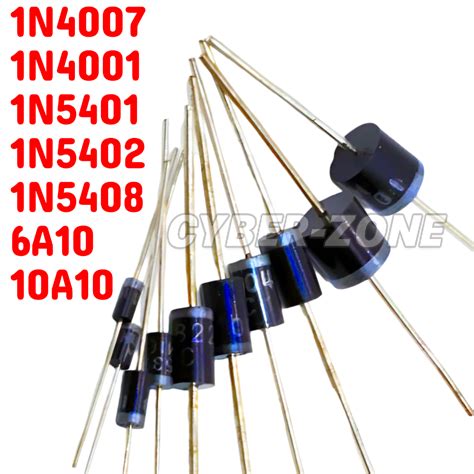 assorted rectifier diodes set