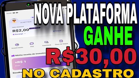 NOVA PLATAFORMA PAGOU R 20 00 REAIS DE GRAÇA NO PIX APP PAGANDO NO