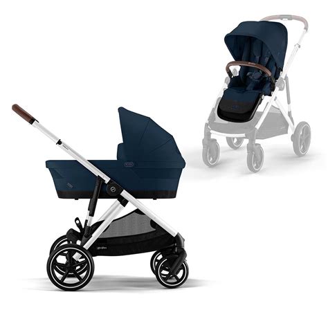 Cybex Gazelle S Mono Kinderwagen Zilver Frame Ocean Blue Kopen