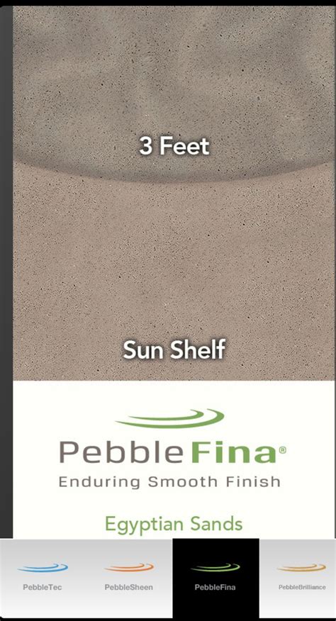 The Pebble Fina Logo Is Shown In Three Different Colors