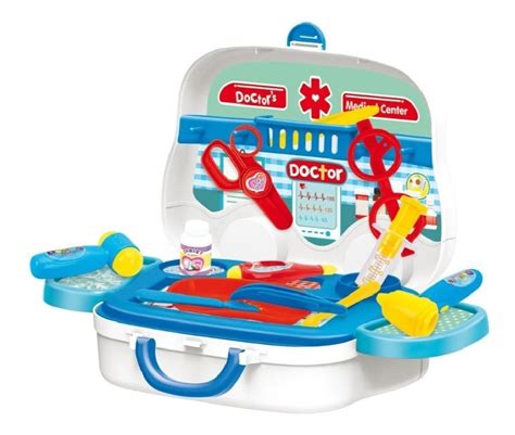 Kit M Dico Brinquedo Maleta Infantil Doutor Doutora Inmetro Mercado Livre