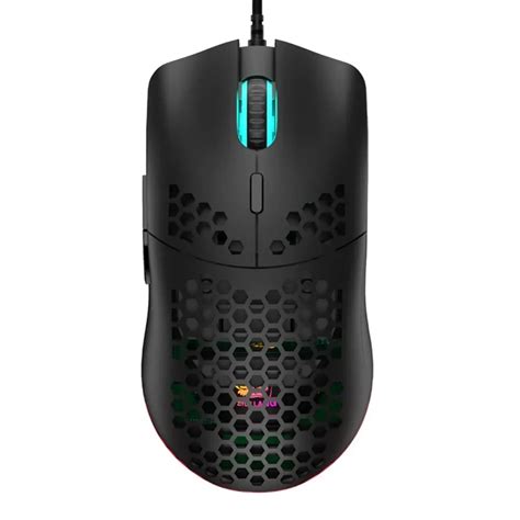 Mouse Leve Para Jogos Fio Shell Ultraleve Honeycomb RGB Chroma