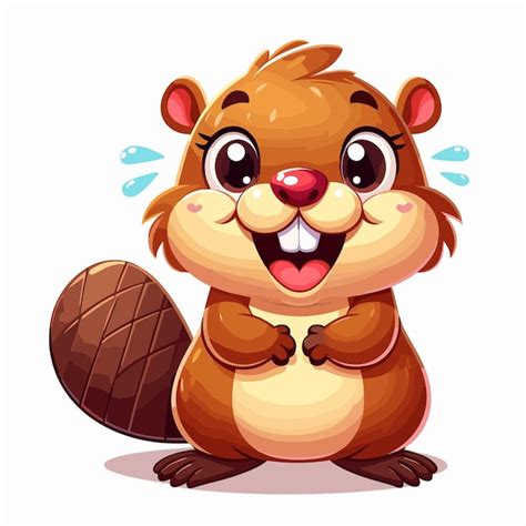 Premium Vector | Cute funny animal cartoon vector on white background