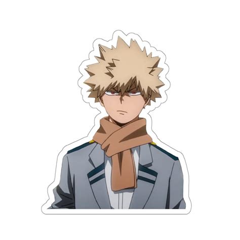 Katsuki Bakugo Sticker My Hero Academia Sticker Laptop Etsy