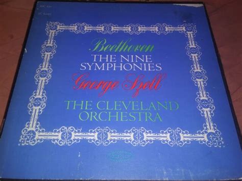 George Szell Beethoven The Nine Symphonies 7x Lp Box Set Epic Bsc 150 Cleveland Ebay