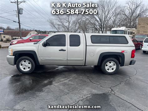 Used 2007 Chevrolet Silverado 1500 Ext Cab 4 Door Short Bed 4wd For