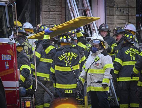 Chief 3 Baltimore Firefighters Killed In Vacant House Blaze Wtop News