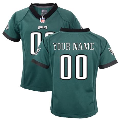 Nike Toddler Philadelphia Eagles Customized Team Color Game Jersey