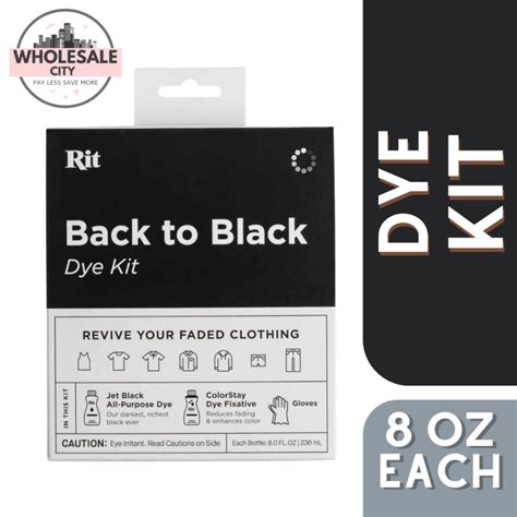 Rit Back To Black Dye Kit Lazada PH