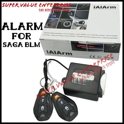 Proton Saga BLM Car Alarm System IAlArm Car Security System Lazada