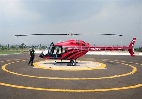 Jelang Pameran Helikopter Pertama Di Indonesia ANTARA Foto