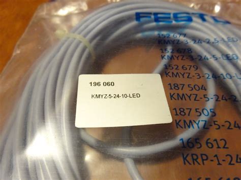 Festo Connection Valve Cable Kmyz Led Ebay