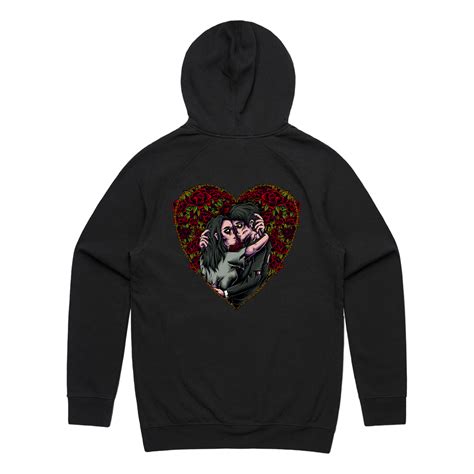 Melrose Avenue Heart Logo Hoodie Imprint Merch