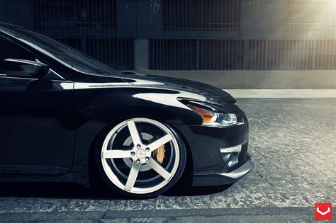 Impeccable Nissan Altima Enhanced With Gorgeous Rims By Vossen Artofit