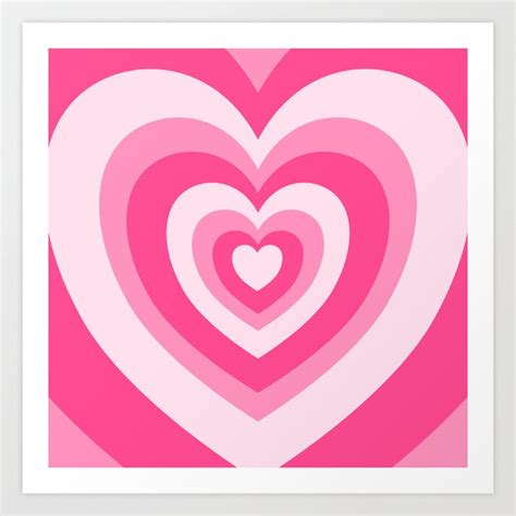 Hot Pink Hearts Clip Art