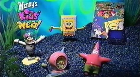 Spongebob Squarepants Wendys Kids Meal Toys By Westclifftonfan2000