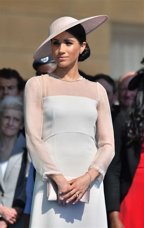 Meghan Duchess Of Sussex At A Garden Party At Buckingham Palace In London 05 22 2018 • Celebmafia