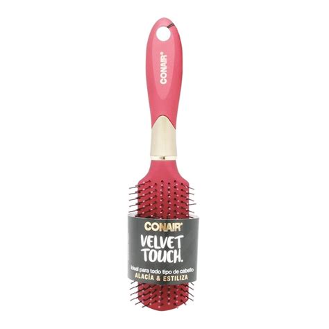 Cepillo Para Cabello Conair Velvet Touch 1 Pza Walmart