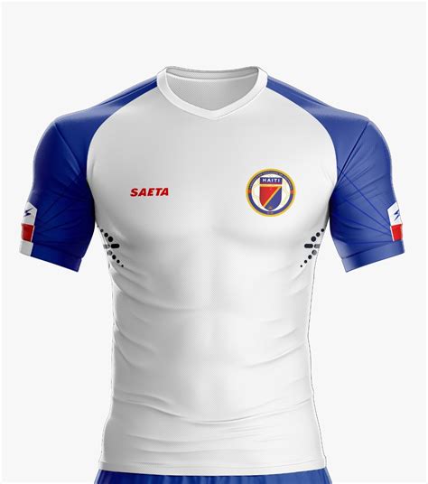 Official Haiti Jersey 2019 Male Fan White - Haiti-Tempo