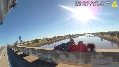 Sleeping Man Saved From Rolling Off Bridge By Police Officer Good