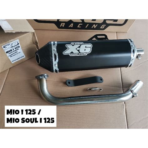 Mio I 125 Soul I 125 Exos Racing X6 New Design White Shopee Philippines