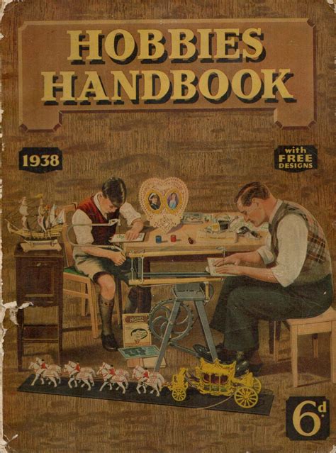Hobbies Handbook 1938 Hobbies Ltd Dereham Norfolk - Tenniswood Militaria