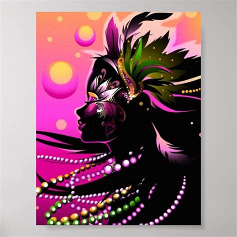 Mardi Gras Posters, Mardi Gras Prints, Art Prints, & Poster Designs ...