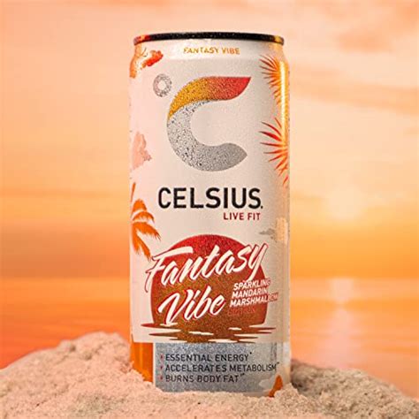 Celsius Sparkling Fantasy Vibe Functional Essential Energy Drink