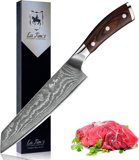 Amazon Latim S Professional Chef Knife Inchdamascus Kitchen