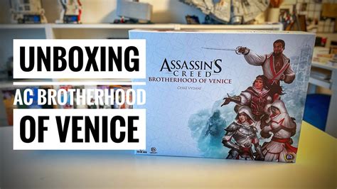 Unboxing Assassins Creed Brotherhood Of Venice Blackfire Youtube