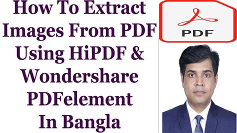 How To Extract Images From PDF Using HiPDF Wondershare PDFelement In