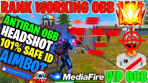 💥ob36 Update No Drag Auto Headshot Config File Free Fire Auto