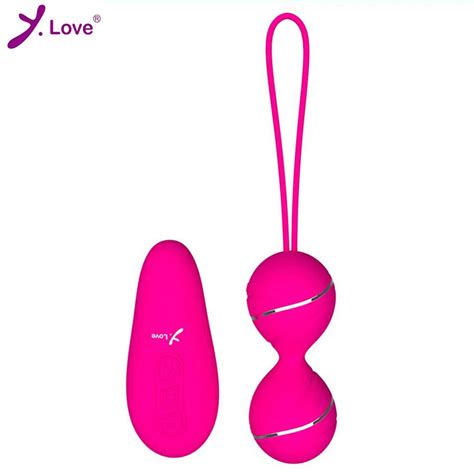 Ylove New Silicone Kegel Balls Vaginal Tight Exercise Vibrating Eggs Remote Control Geisha Ball