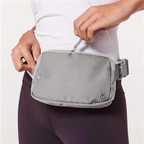 Lululemon Athletica Bags Lululemon Everywhere Belt Bag Dark Chrome Gray Original Strap Og