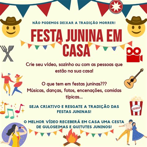 Festa Junina Em Casa